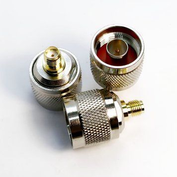 Кабельний перехідник з'єднувач N Type Male to SMA Female 1333 фото
