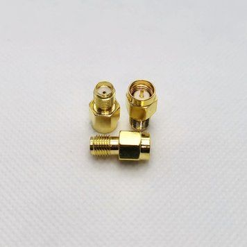 Антенный переходник соединитель SMA Female to SMA Male 9016 фото