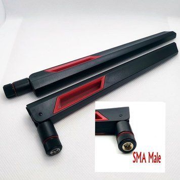 Антена WiFi SMA Male 10dBi 2.4Ghz/5Ghz/5.8Ghz 9906 фото