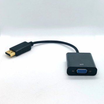Адаптер-перехідник DisplayPort to VGA 15см 8402 фото