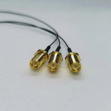 Антенний перехідник pigtail MHF4 IPX4 to RP-SMA Female (тато) 20см 7519 фото