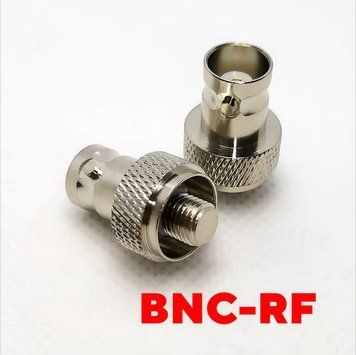 Конектор перехідник RF на BNC Female (мама) для рації 9105 фото