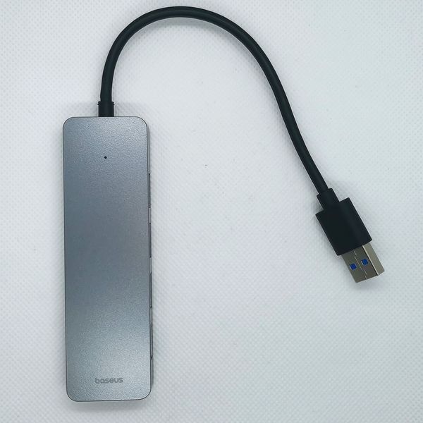 USB-хаб Baseus BS-OHO80 4 порти USB 3.0 15см 3136 фото