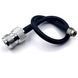 Перехідник з'єднувач SMA Male to N Type Female кабель RG223 20см 4703 фото 3