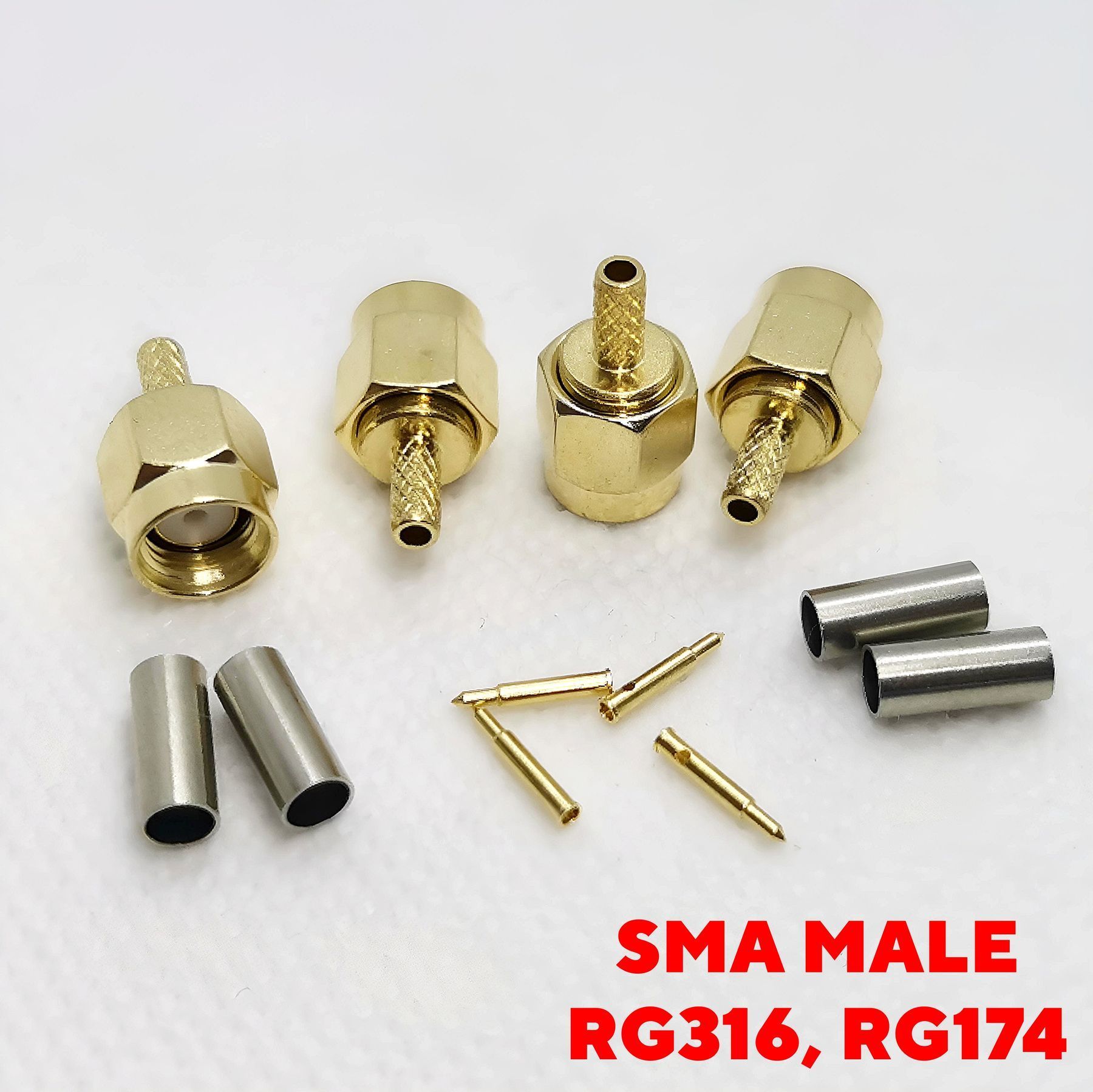 SMA Male RG178 RG174 RG316 LMR100 sma-male-rg178-rg174-rg316-lmr100
